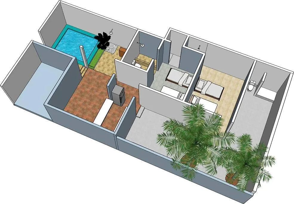 Casa Pitahaya - 2 Rooms/Private Pool Isla Mujeres 0*,  Mexico